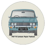 Sunbeam Rapier Fastback 1967-76 Coaster 4